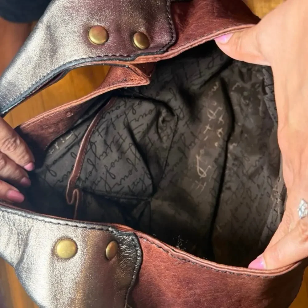 Vintage Fossil Fifty Four Hobo Bag